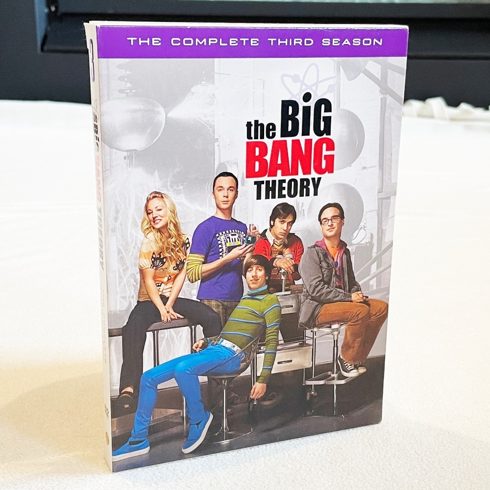 EUC The Big Bang Theory: The Complete Third Season DVD